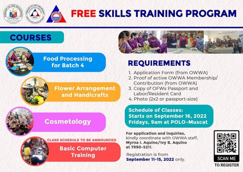 Free Skills Training Program at POLO Muscat